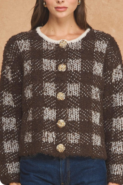 Check Point Sweater