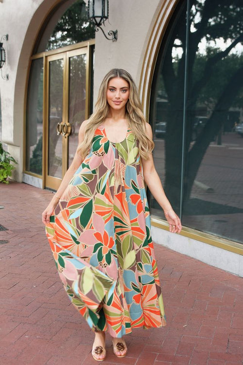 The Floral Palette Maxi