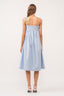 Kelly Poplin Dress Blue