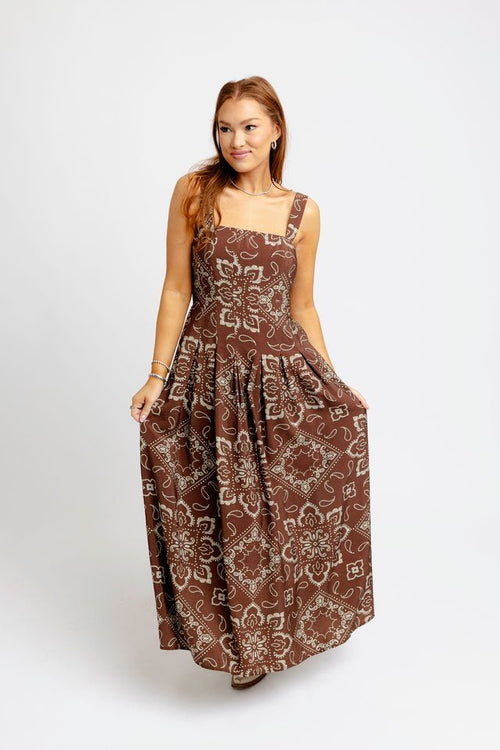 Bandana Maxi Dress