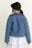 Denim Quilted Puff Jacket