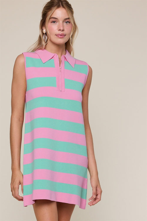 Hadley Half-Zip Sweater Dress
