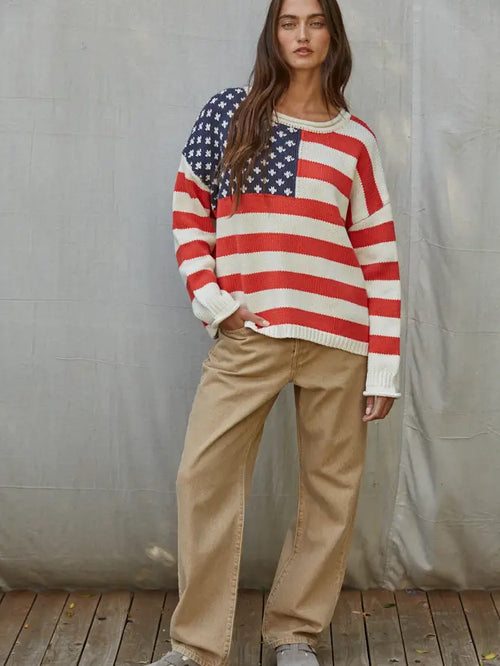 Full Flag Sweater
