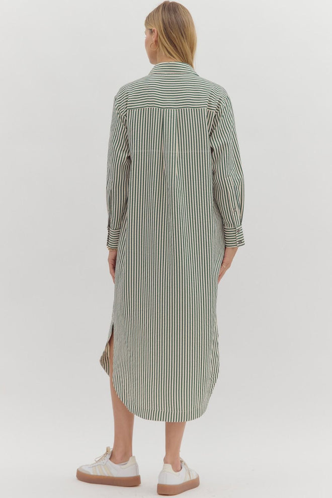 The Terra Midi Shirt Dress