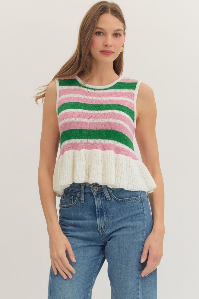 The Ashford Stripe Top