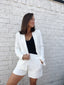 White Poppy Blazer